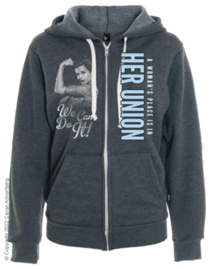 Modern Rosie Zip-Up Hoodie