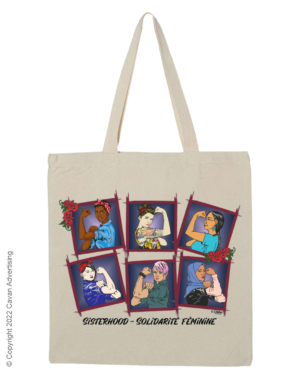 Sisterhood Natural Canvas Tote